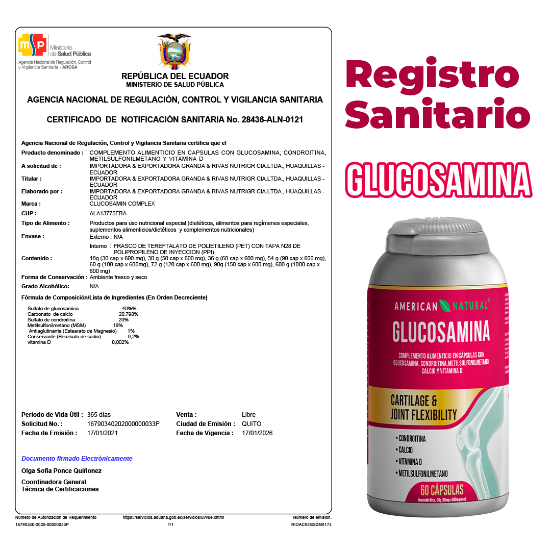 Glucosamina X3