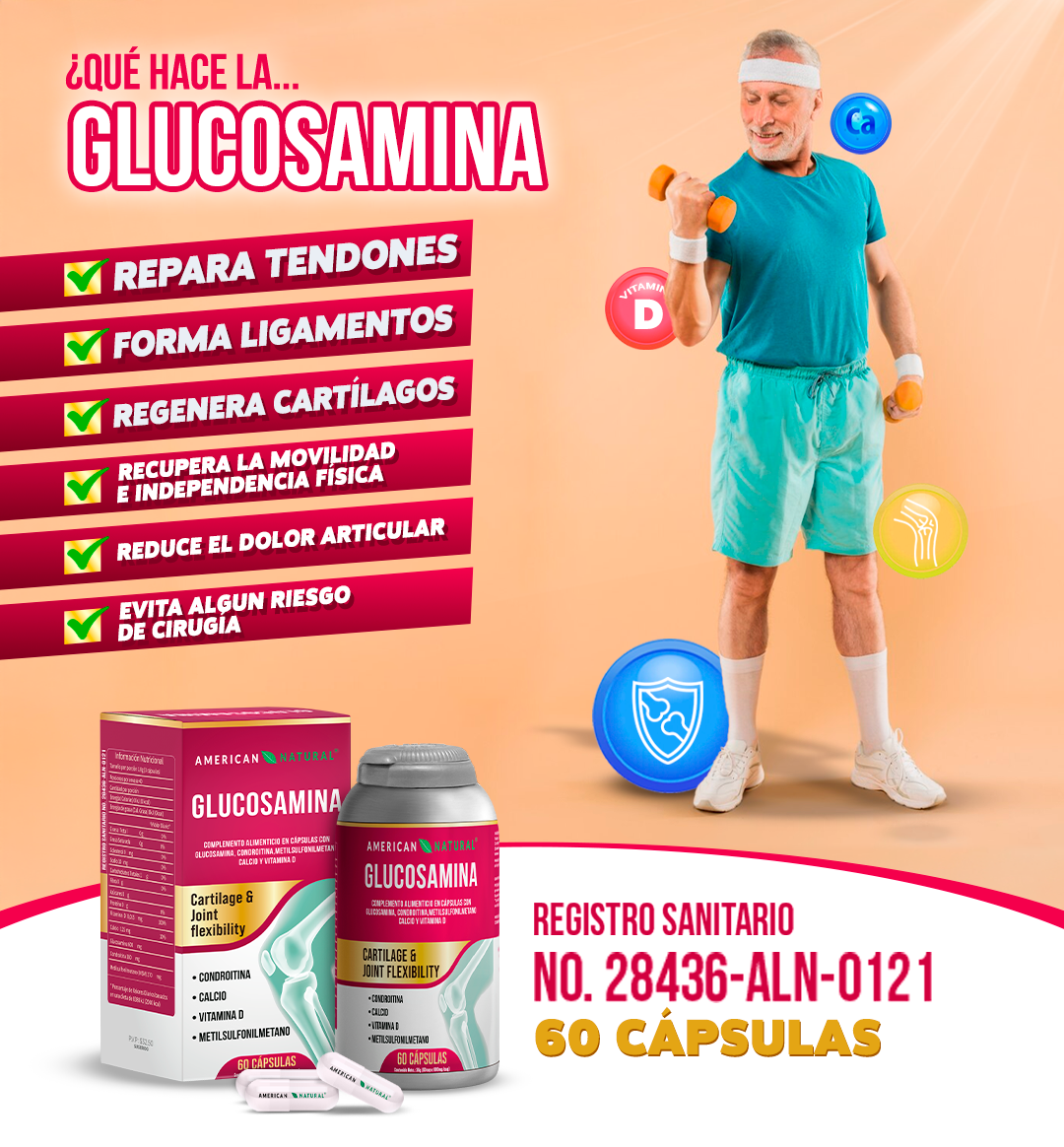 Glucosamina X3