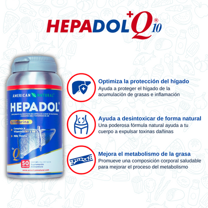 Hepadol 50 caps x3